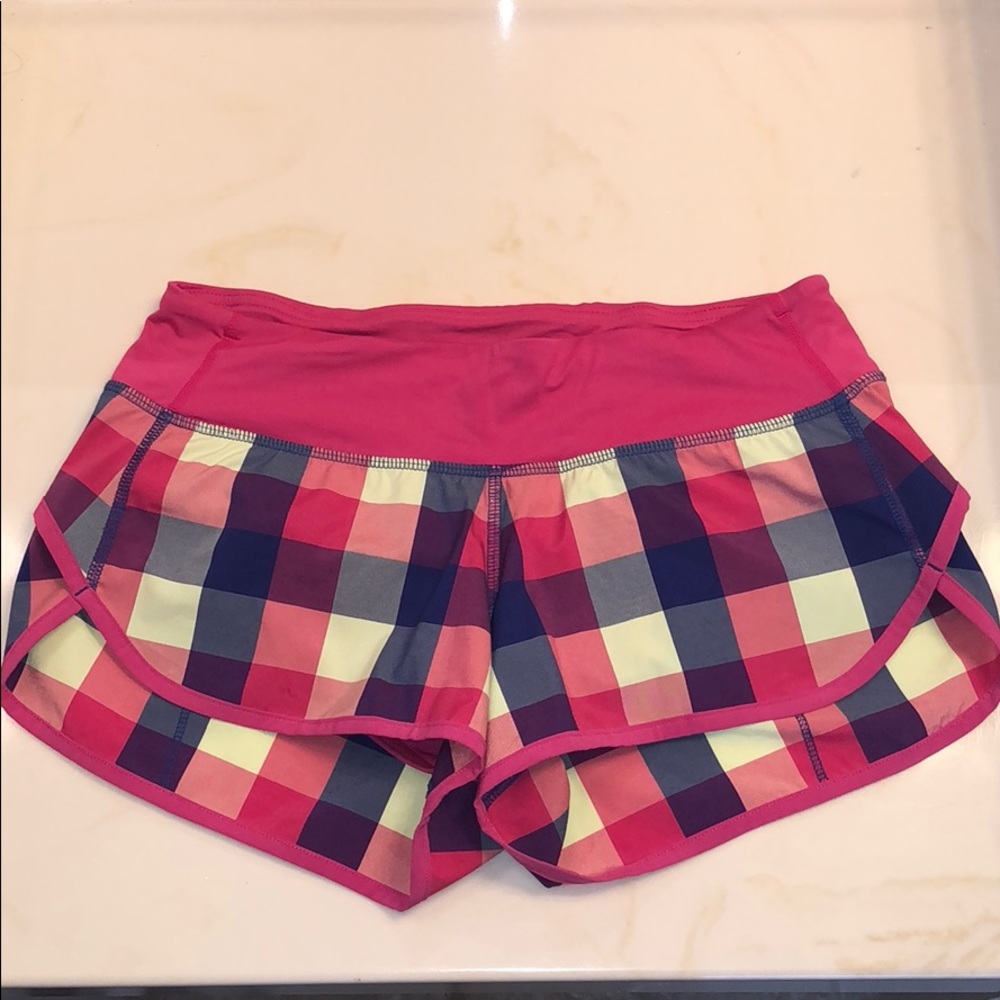 Lululemon sz 4 speed shorts